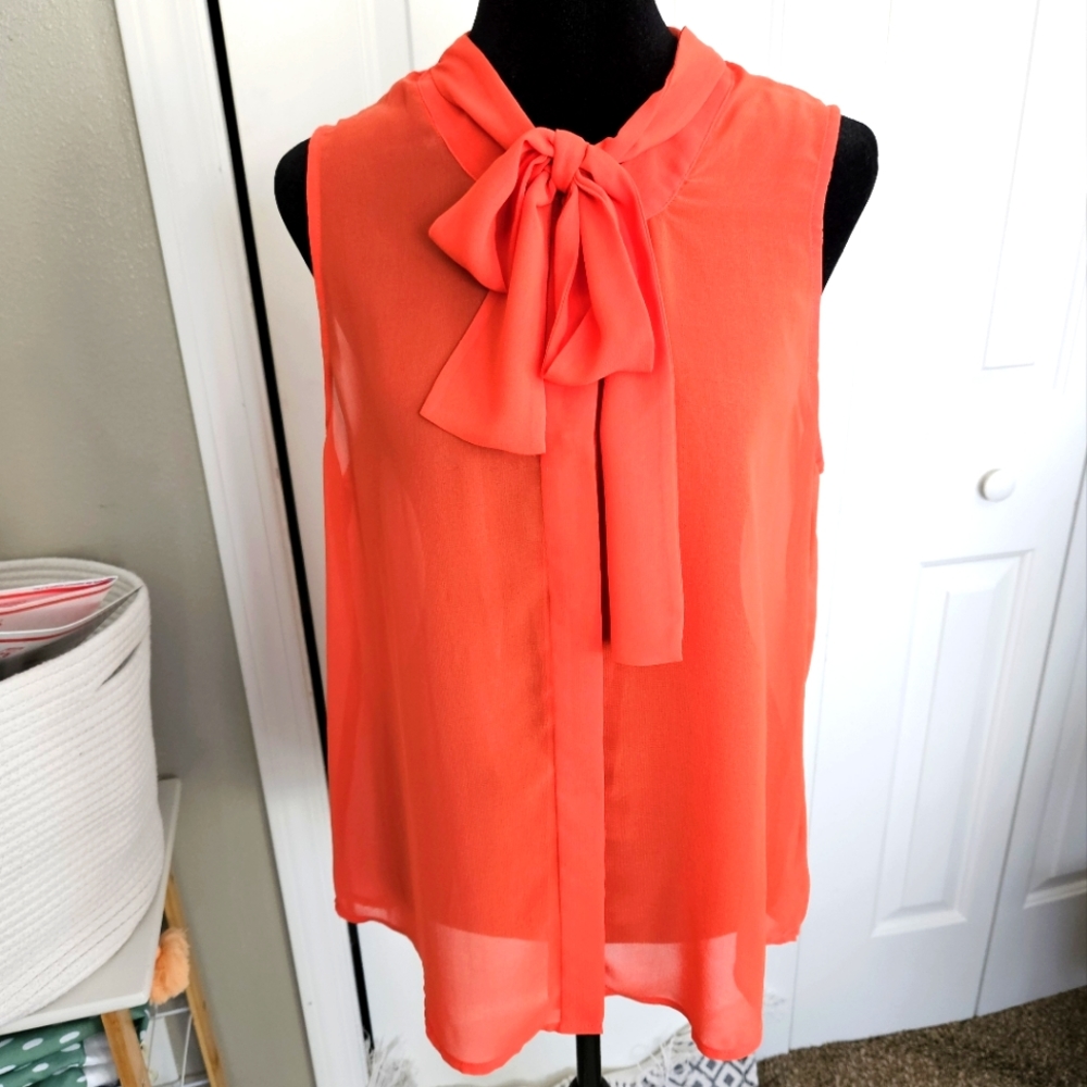 Sanctuary sleeveless blouse, size L